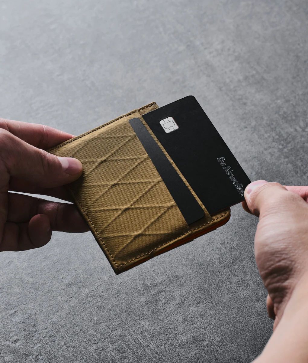 Alpaka Ark Card Wallet Coyote Brown