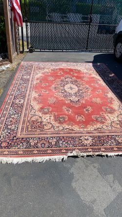 Large New Zealand wool rug