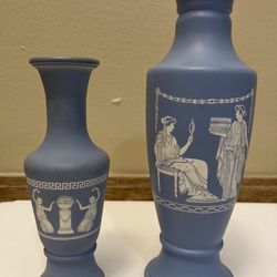 Classical Greek Design Vases Blue & White...