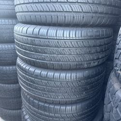 4 Semi New Tires 265/65r17 Cooper Tires 🤑free Installation 