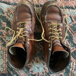 RED WING MEN'S 6-INCH BOOT IN ORO LEGACY LEATHER SIZE MENS 7