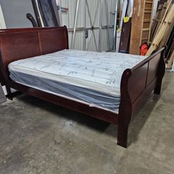 Queen Bed And Mattress