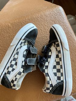 Vans Toddler Old Skool V Primary Check Shoe