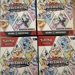 Prismatic Evolutions Booster Bundles Pokemon