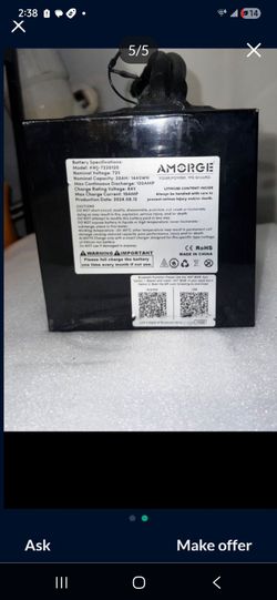 Amorge battery