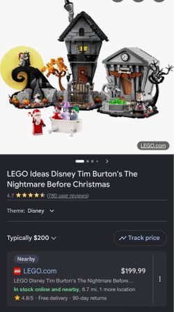 Nightmare before Christmas legos