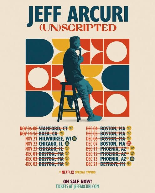 Jeff Acuri - 7pm 12/13 Netflix Filming at Celebrity Theater