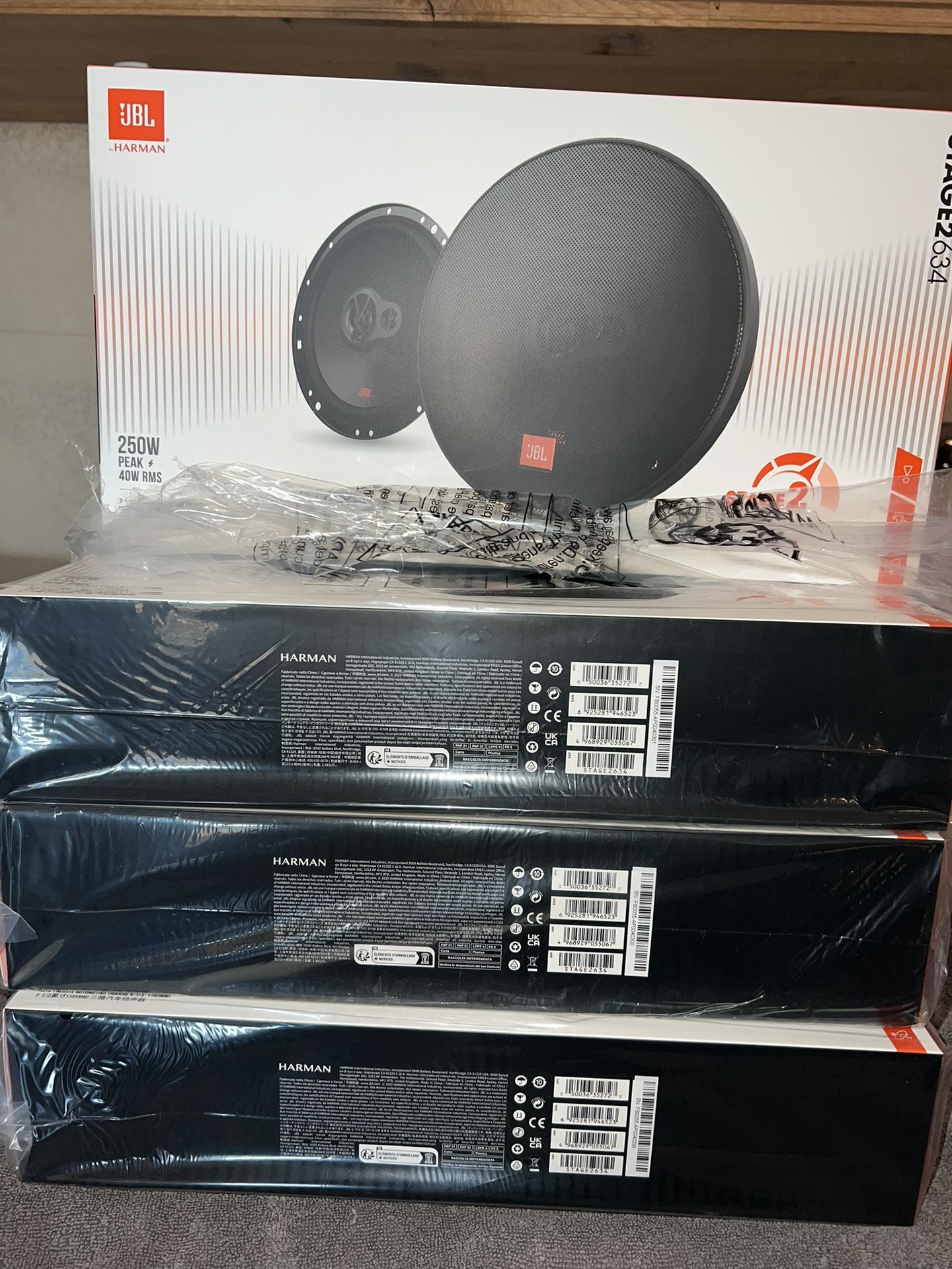 JBL 6.5 Stage 2 Speakers