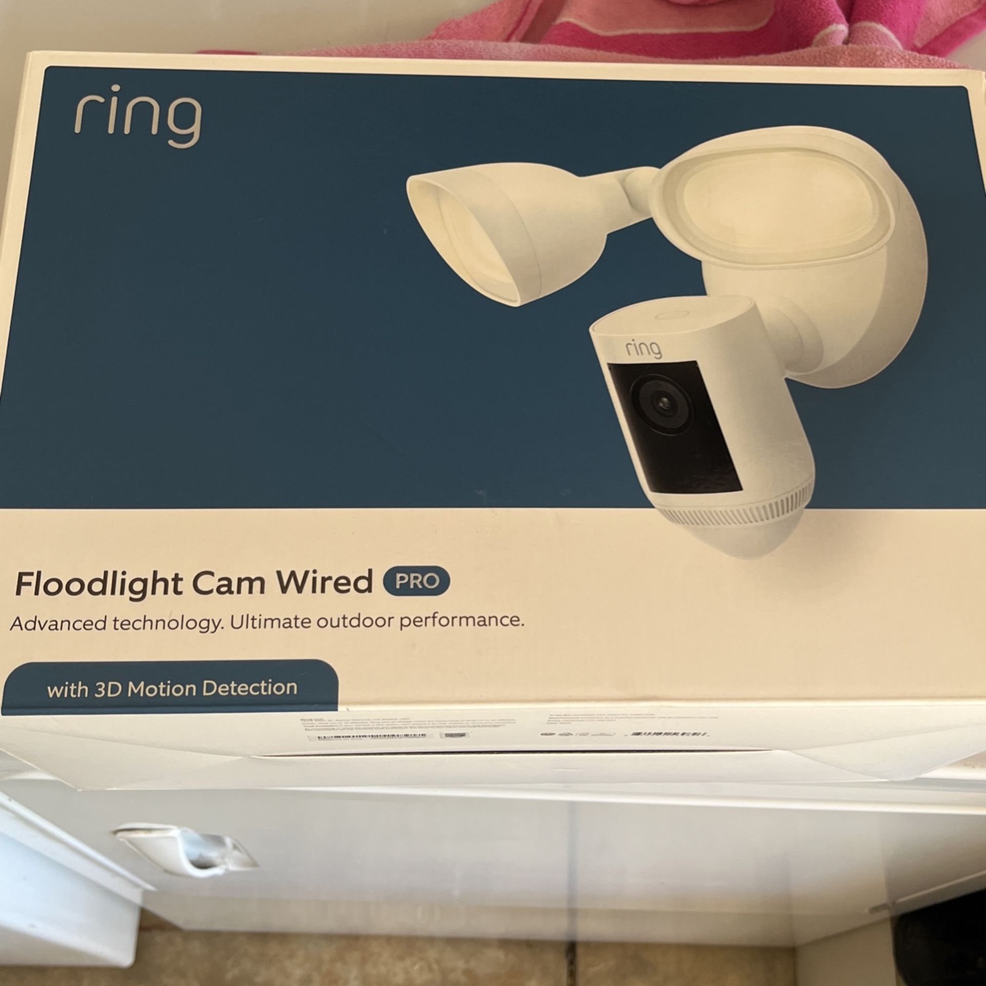 Ring Outdoor Camera And Light