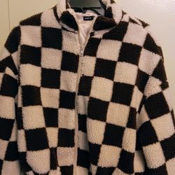 !! Women's  Jacket Fleece By Shein Size Small