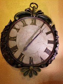 24" Ornate Wall Art Clock