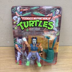 1989 PLAYMATES TEENAGE MUTANT NINJA TURTLES CASEY JONES TOY FIGURE 