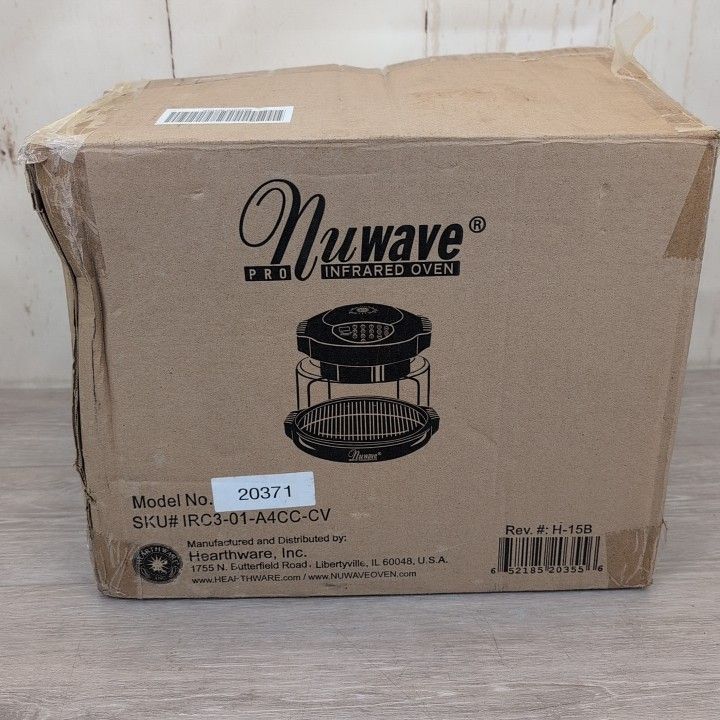 NuWave Pro Infrared Oven Model 20371 New Open Box