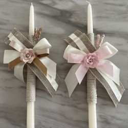 Palm Sunday Candles/ Easter Candle