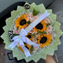 Ramo De Rosas Ramo Buchón Flower Bouquet