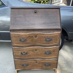 Vintage Secretary Style Desk