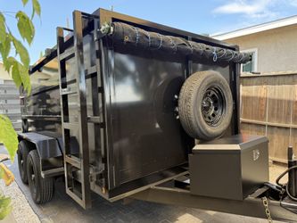 New 8x4x12 Hydraulic Dump Trailer with Accessories 🔥