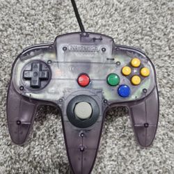 Upgraded Atomic Purple N64 Controller 