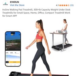 Incline walking  pad Treadmill 