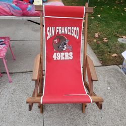 Vintage San Francisco Slingback Chair 