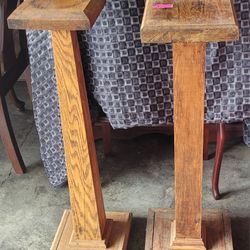 Antique Planter Stands