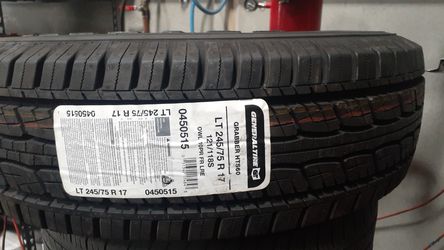 2 Brand new tires LT 245\75\17