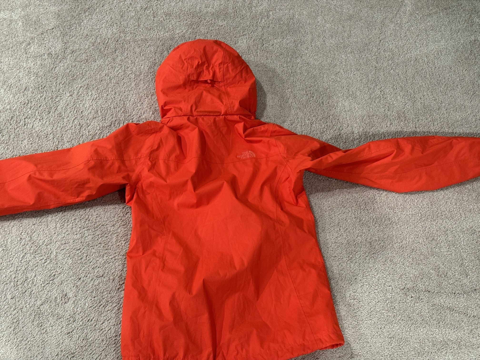 North Face Rain Jacket Women Size  S Red