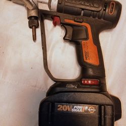 WORX 20V Switch Driver Drill Sonicrafter