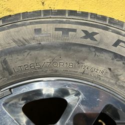 Tires LT265/70R18
