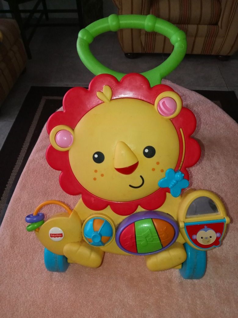 Fisher Price Laugh & Learn lion Walker