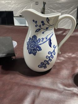 Ceramic Decorative Pitcher