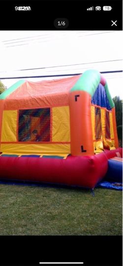 Commercial bouncy house…15x15 includes blower…$500