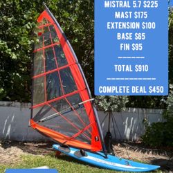 Windsurfing Complete Rig 
