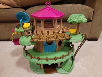 Li’l Little Woodzeez Treehouse Excellent Like New Condition