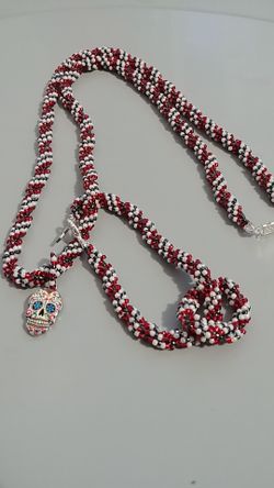 Necklace bracelet and ring