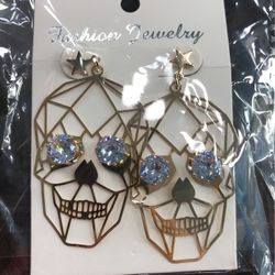 Bulk Jewelry Skull Earring