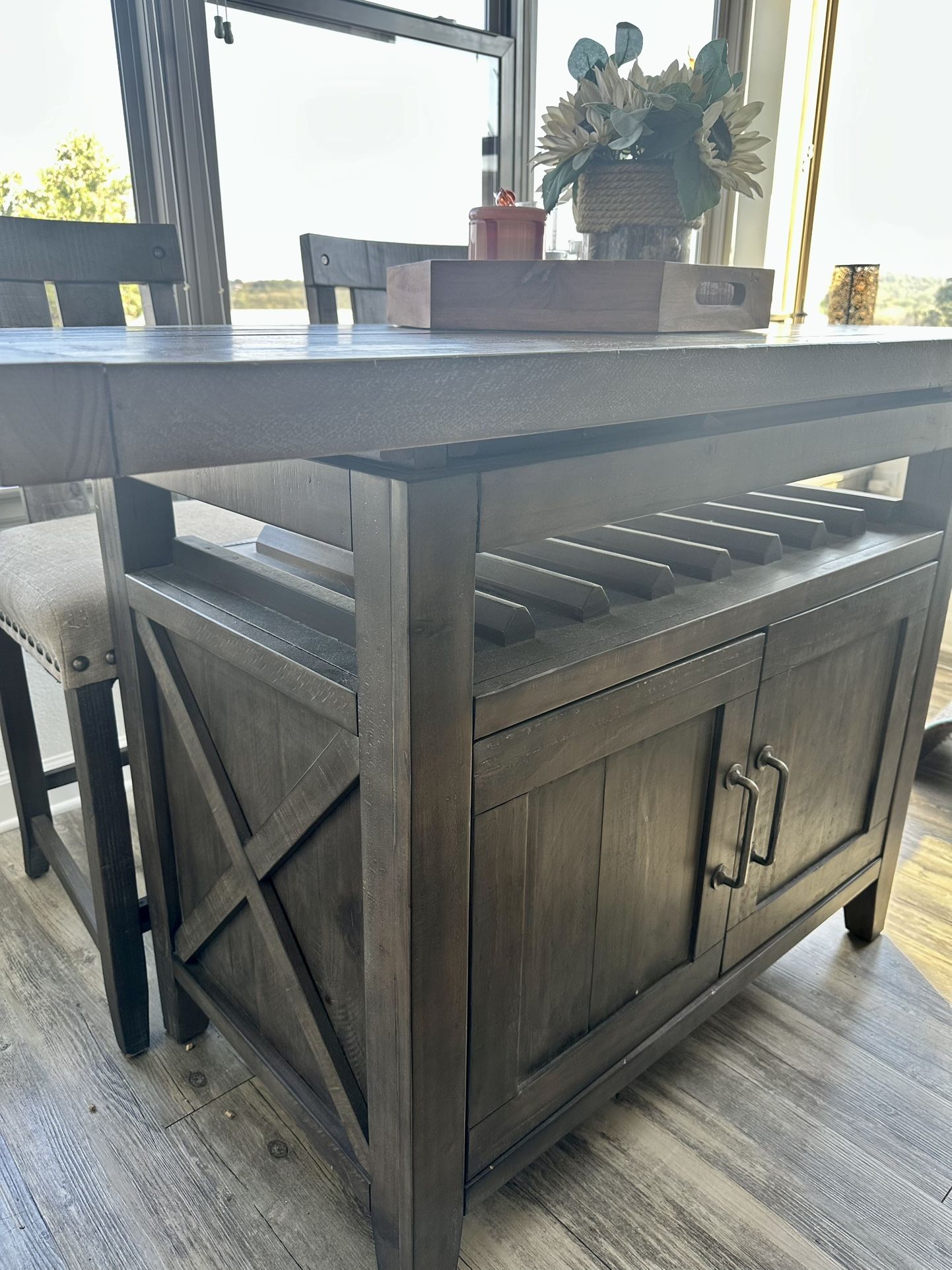 Bar Height Dining Room Table With 4 Barstools