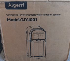 Countertop RO Water System No Hookup Required
