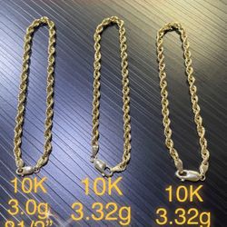 10k Rope Bracelets 🔥