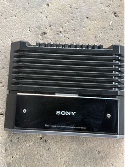 Sony amplified