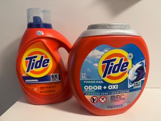 $25 for both Tide Laundry Detergent Bundle – Liquid & Pods