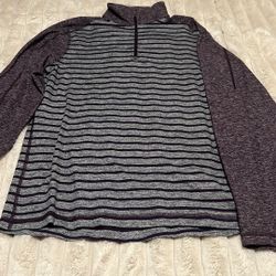 Lululemon Men's Surge Warm 1/2 Zip Pullover Activewear 