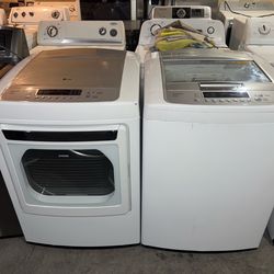 LG Washer and gas dryer working 3 Month Warranty we Deliver