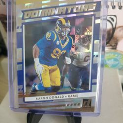 Rams Aaron  Donald  Insert  Card