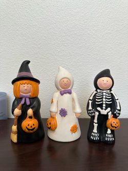 Ceramic Halloween Figurines