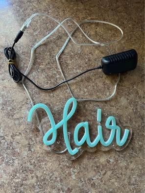 LED Hair Sign