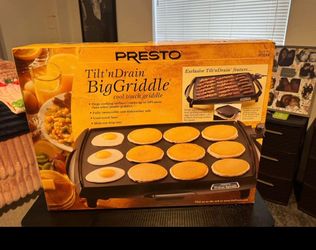 Presto Tilt N Drain big griddle