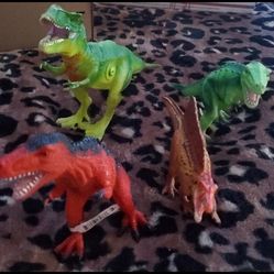 Dinosaur Lot Of 4
