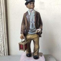VINTAGE 1960'S BATTERY OPERATED WHISTLING HOBO MUSIC BOX COLLECTIBLE WACO JAPAN 