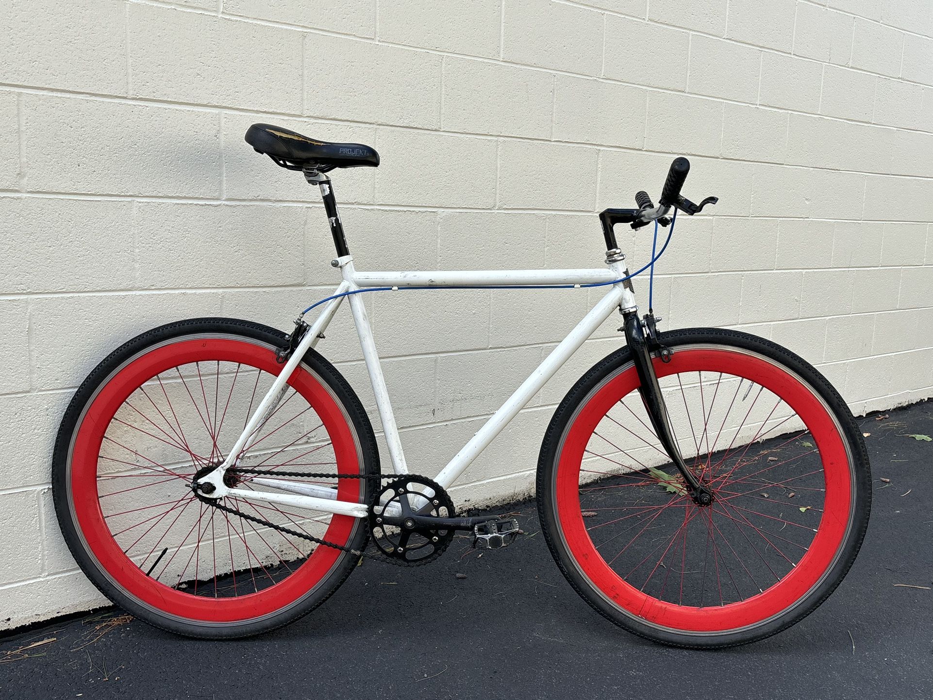 Projekt Custom Single Speed Fixed Gear Road Bike